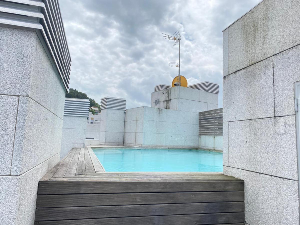 Апартаменты Apartamento Con Piscina Виго Экстерьер фото